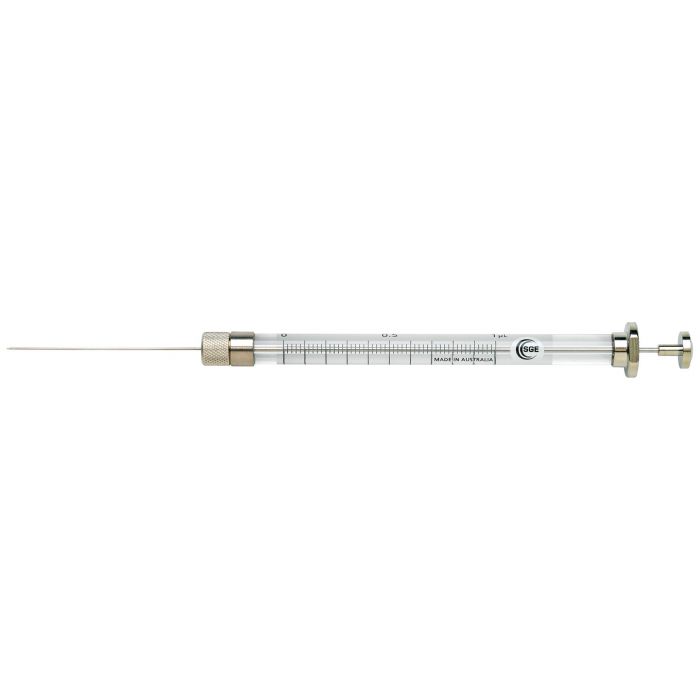 Trajan SGE 1.0 ?L NanoVolume syringe with 5 cm 0.63 mm OD cone tipped needle