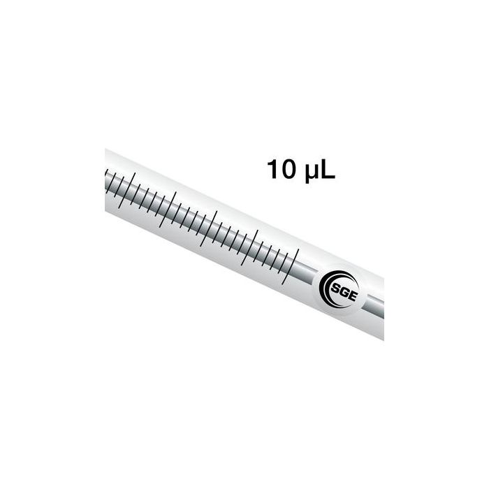 Trajan SGE VPK 10F 10UL SYRINGE PK10