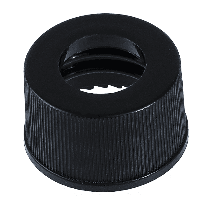 Perkin Elmer 13 MM BLACK PLASTIC SCREW CAP