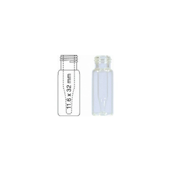 MACHEREY-NAGEL,VIAL 1.1ML N9 11.6X32MM INSERT 0.2ML CL,1 * 100 items