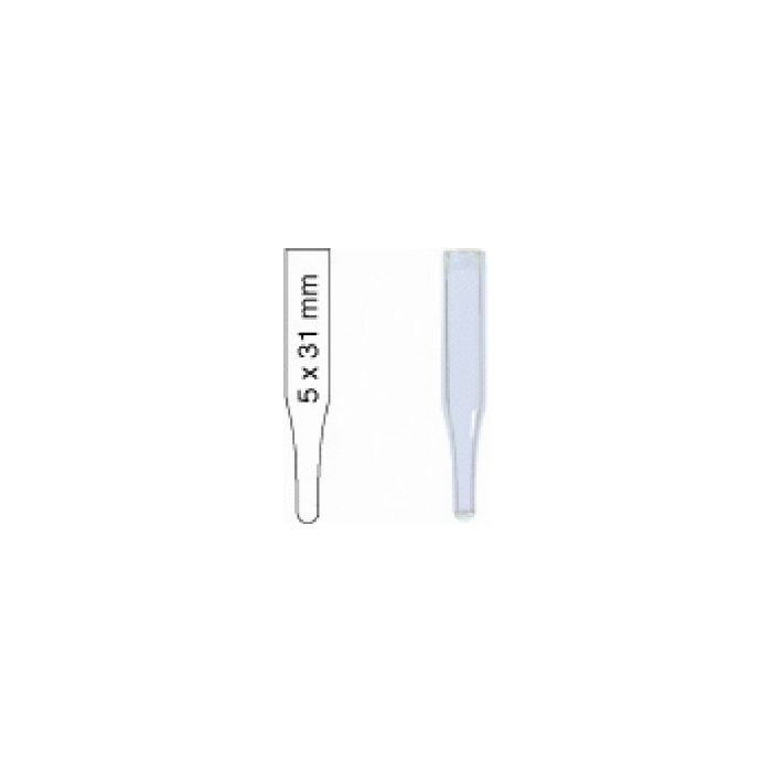 MACHEREY-NAGEL,INSERT 0.1ML F/SMALL OPENING 5x31MM,1 * 100 ite ms