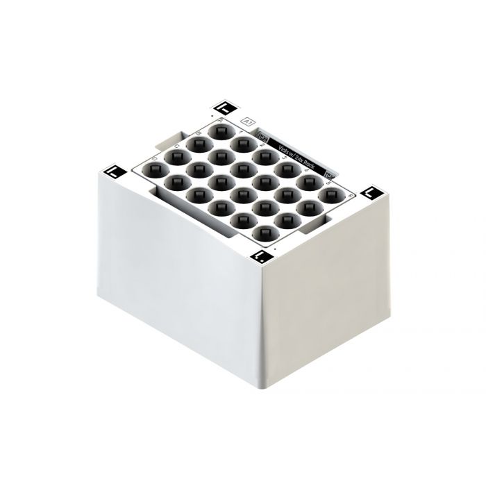 Waters Vials w/ 24x Rack Domino;