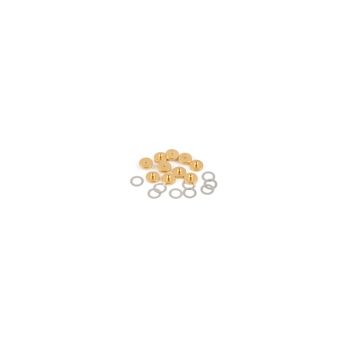 RESTEK Inlet Seals 0.8mm golden Plated Cross Disk Pack of 10 f HP GCs