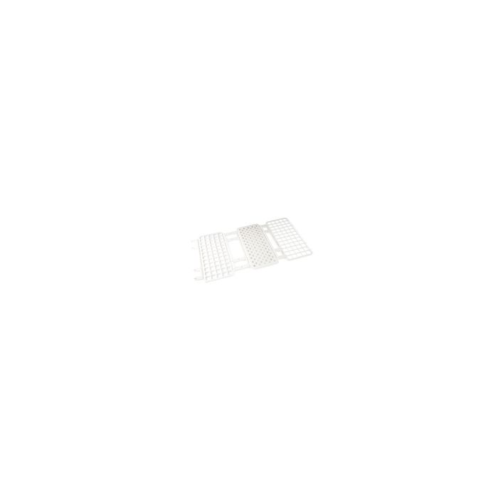 RESTEK Q-sep Tube Rack For 15mL Centrifuge Tube Holds 60, Poly propylene, White
