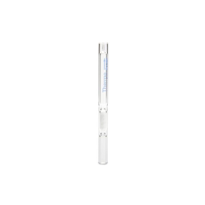 Thermo Split Straight Liner, 4mmm x 6.3mm x 78.5MM, PK 5 Quartz Wool