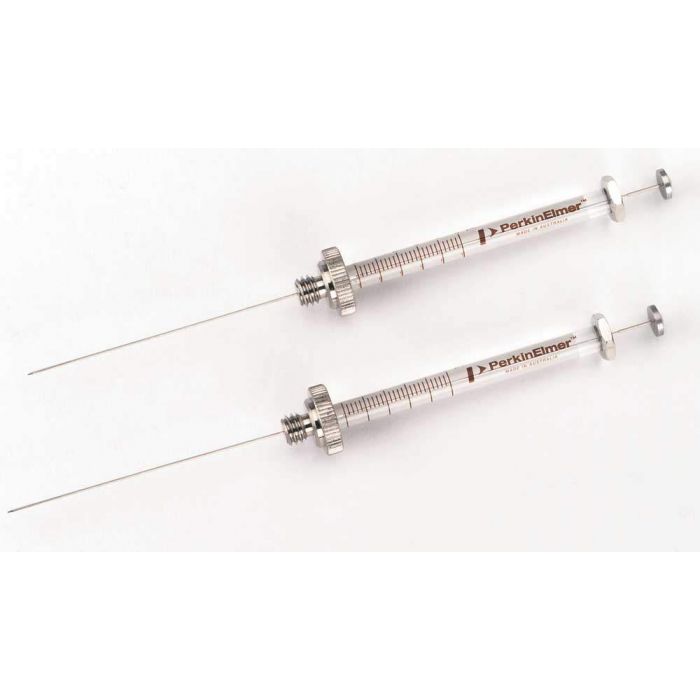 Perkin Elmer 5 #L SYRINGE METAL PLUNGER W/ PTFE SEAL