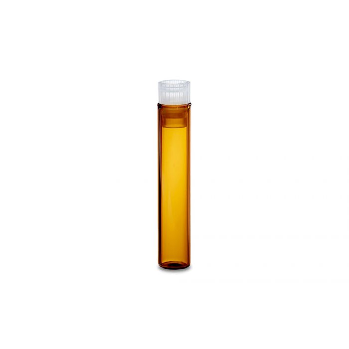 Waters Deactivated Amber Glass 8 x 40 mm Snap Neck Vial, with Cap a