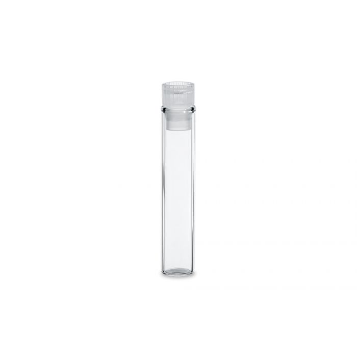 Waters Deactivated Clear Glass 8 x 40 mm Snap Neck Vial, with Cap a