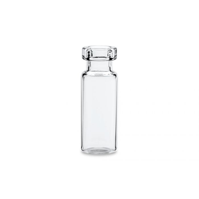 Waters Clear Glass 12 x 32 mm Crimp Vial, 2 mL Volume, 100/pk;