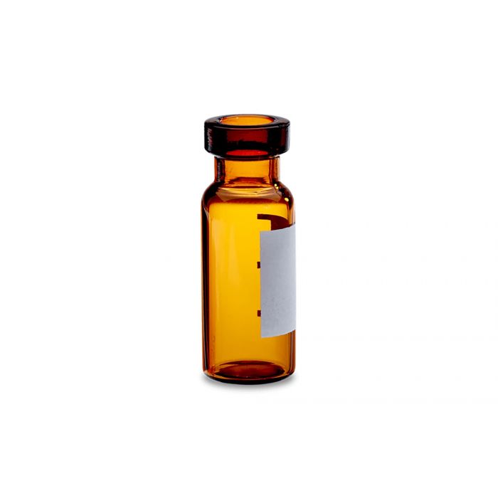 Waters Deactivated Amber Glass 12 x 32 mm Crimp Vial, 2 mL Vol ume,