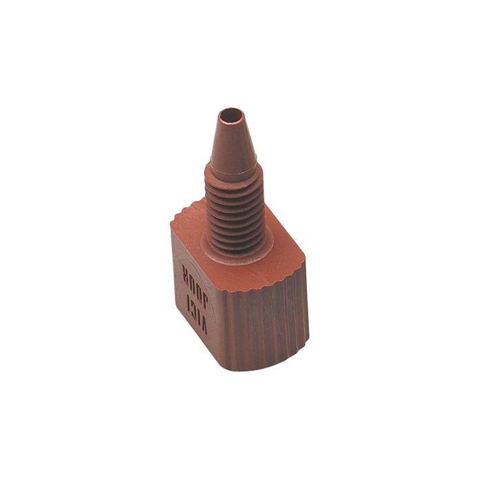 WICOM PEEK Fingertight Fitting, for 1/16" capillary, red
