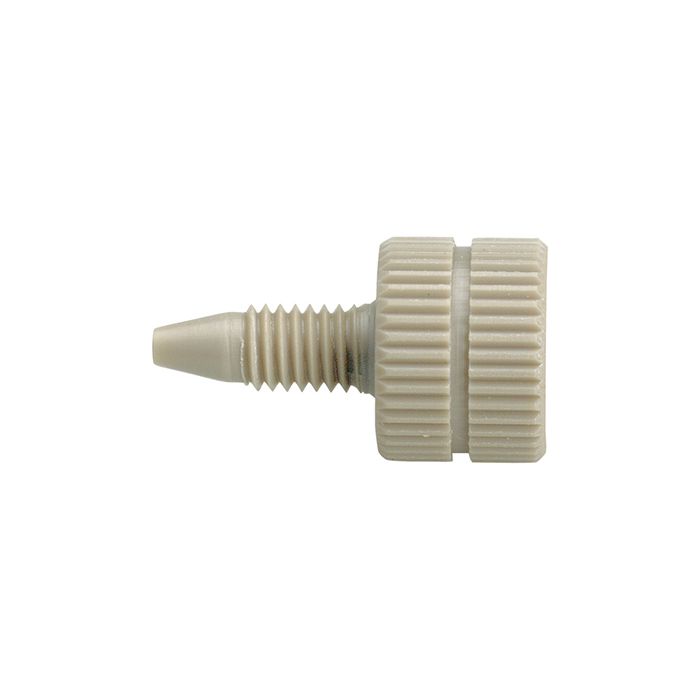 WICOM PEEK Fingertight fitting for 1/16" capillary, round head, 22mm