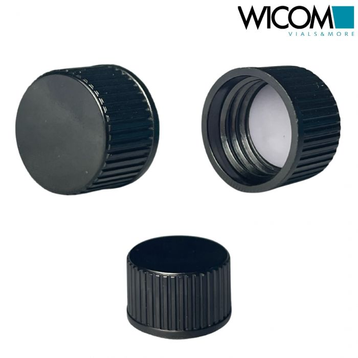 WICOM 13mm high quality closing cap (heavy version) with PTFE coated Buthyl sept...