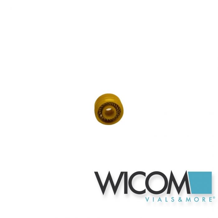 WICOM piston seal for aqueous systems Bischoff pump 1/16 Microbore, (replaces 22...