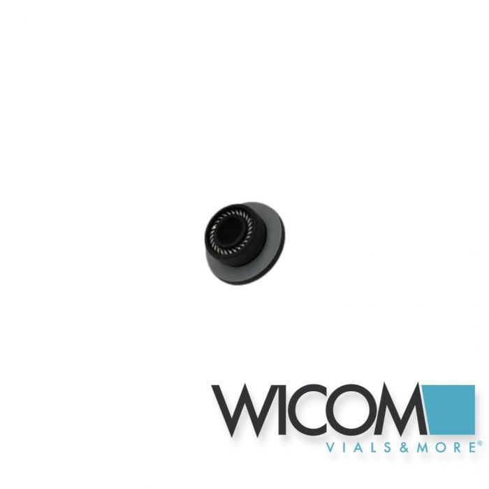 WICOM Black piston seal for Waters model M6000, M501, M510/590 515, 1525, M600 w...