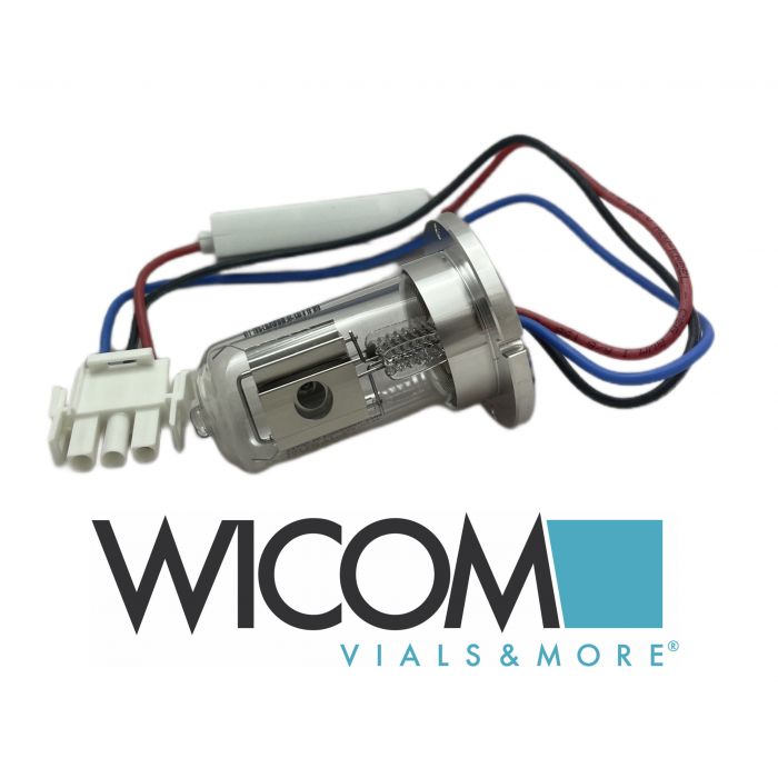 WICOM Deuterium lamp for Analytik Jena model M500, S5 UV/Vis, S10 UV/Vis, Specor...