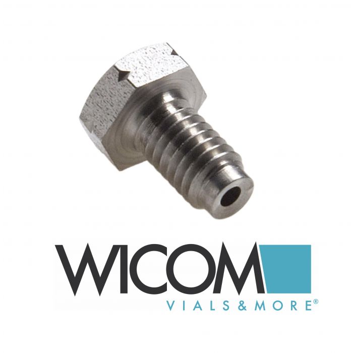 WICOM fittings for Waters, 1/16 in, stainless steel (OEM WAT005070)