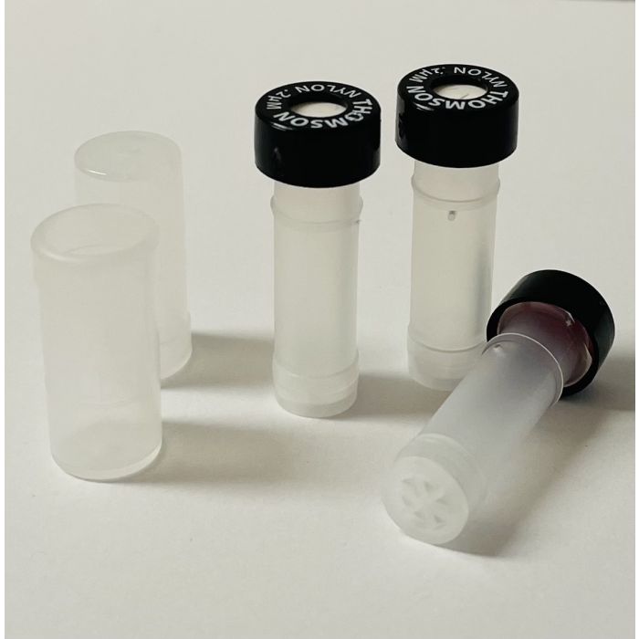 Thomson Filter vial 0,2µm,Nylon, w/Pre-Slit Black Cap