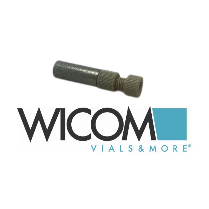 WICOM SS frit with Fitting, pore size 20µm, capillary with 1/8" OD, flow rate up...