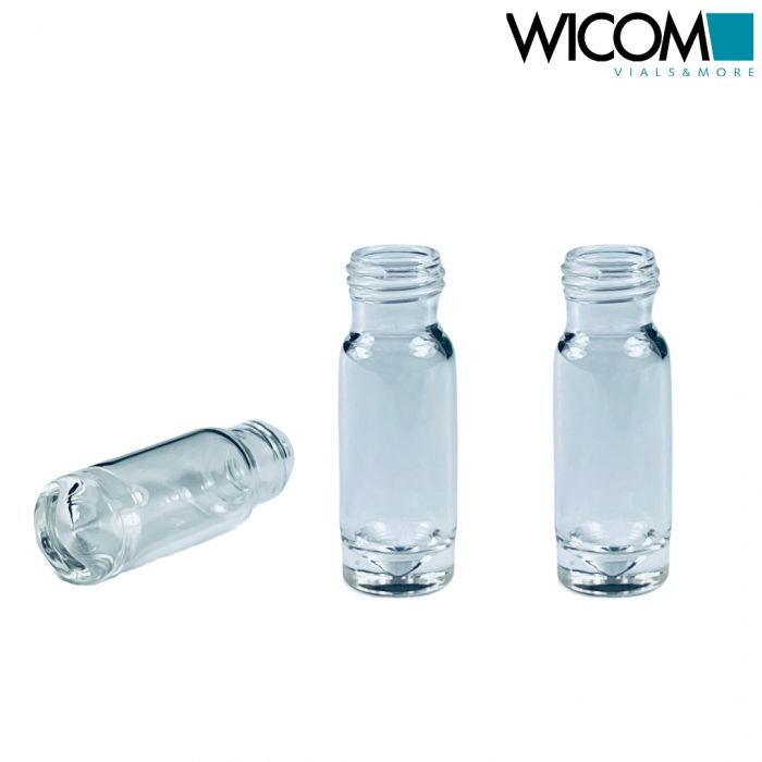 1.1ml Short Neck ND9, 32x11.6mm, clear glass, 1.hydrol.grade cone in the bottom,...