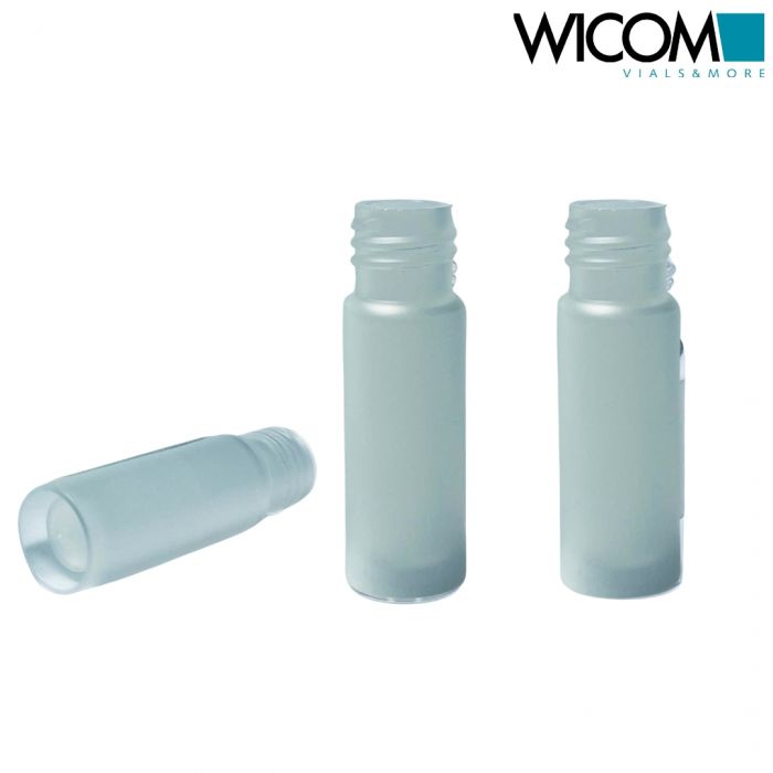 WICOM screw vial, 13mm, 2.5ml, PP, 15x45mm