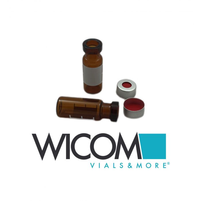 WICOM Combination pack, composed of 11mm crimp vials, brown glass, 2ml, [WIC 425...