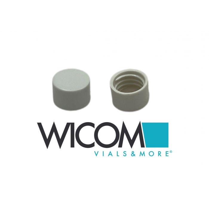 WICOM 10mm closing caps with PTFE-coated septum