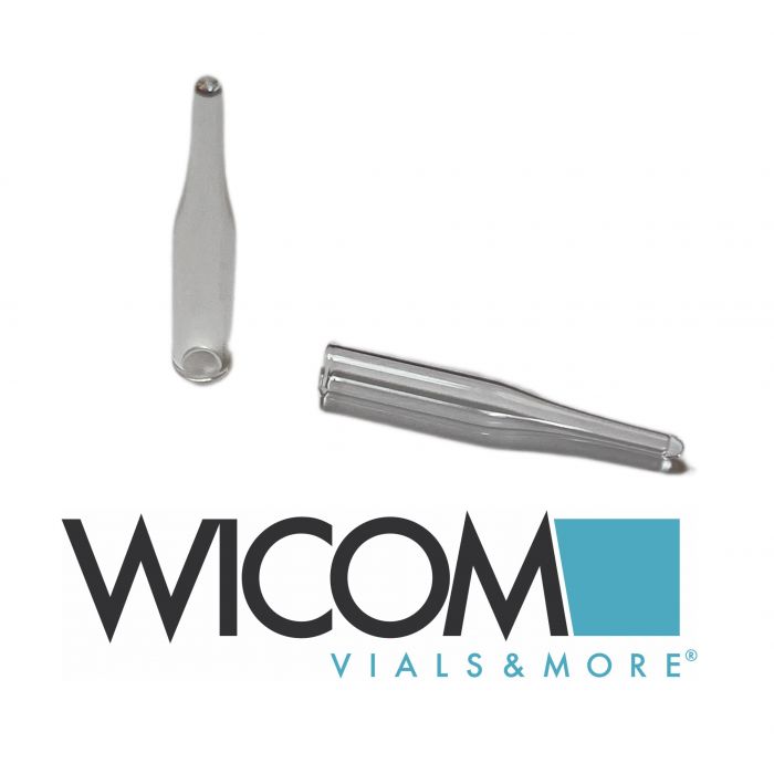 WICOM micro insert, 100ul volume, 5mm AD, for 8mm screw vials [WIC 41100, 41105]...