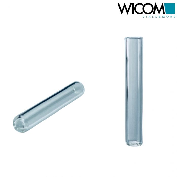 WICOM micro insert, 200µl, with flat bottom, 30 x 5mm, 5mm AD