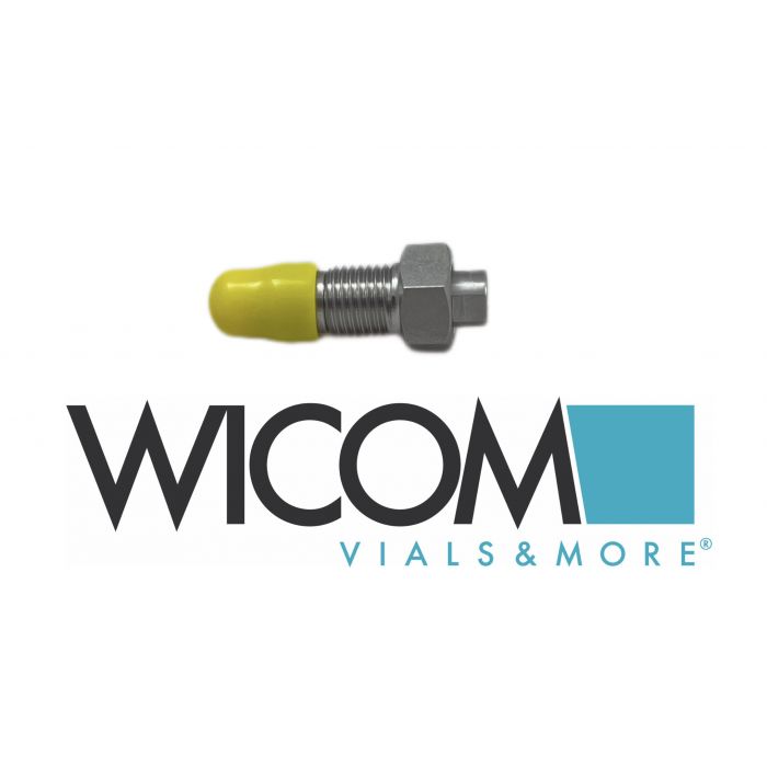 WICOM Inlet cartridge check valve, 1/16" ceramic ball seat, Waters 616, Waters A...