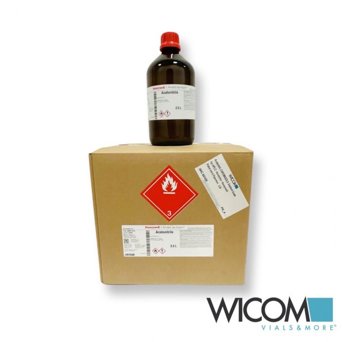 Methanol, Chromasolv Hypergrade manufacturer: Honeywell Box with 4 bottels á 2,5...