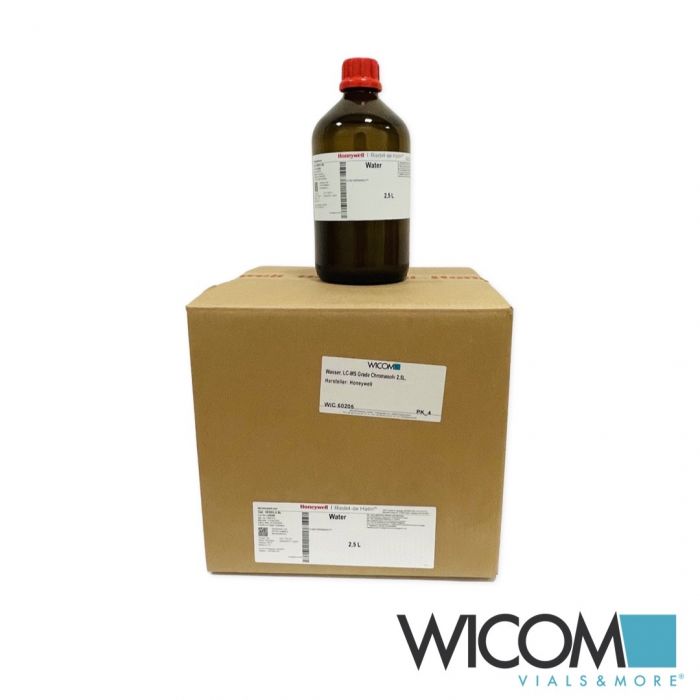 Wasser, LC-MS Grade Chromasolv 4*2,5L, Hersteller: Honeywell Ersetzt WIC 60201