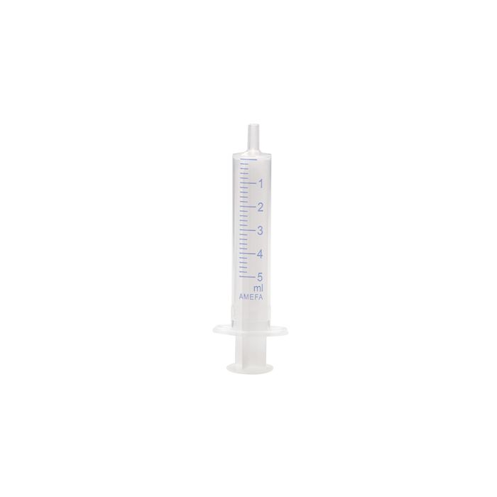 WICOM disposable syringes, 5ml, unsterile, loose in a bag