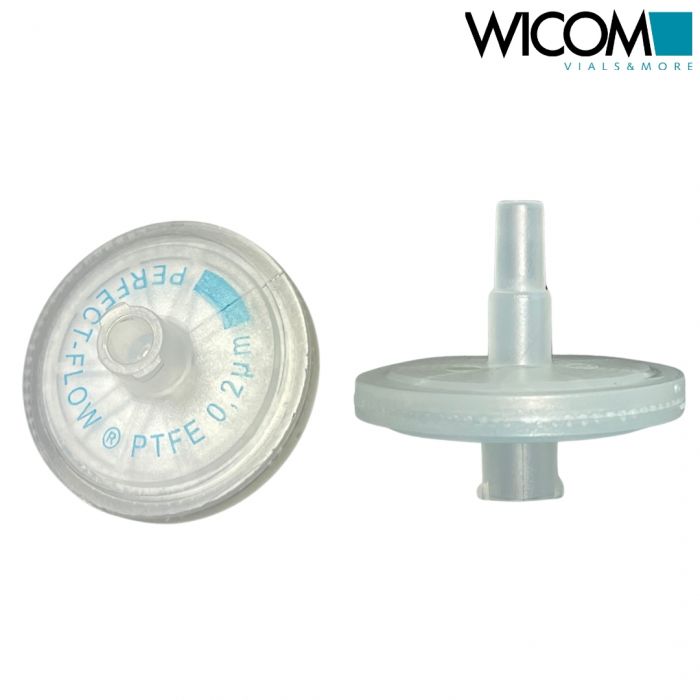 WICOM PERFECT-FLOW(r) Spritzenvorsatzfilter, PTFE Membrane 0.2µm, 25mm, autoklav...