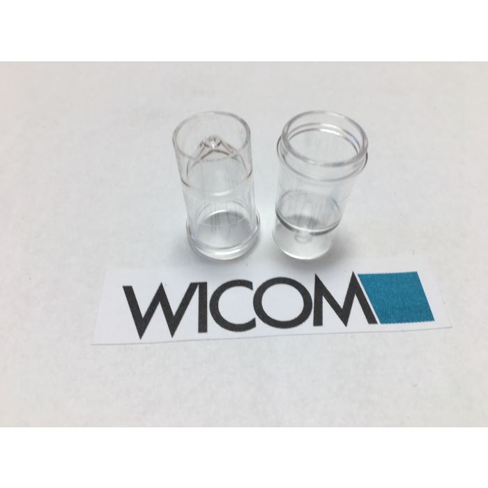 WICOM 2ml sample cup, Polystyrol, natur, for Perkin Elmer AAS AS-1/40/60/70/71/7...