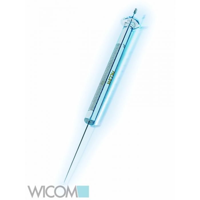 WICOM 10ul syringe, fixed needle, 26s, 42mm, conical tip, fits for Agilent GC au...