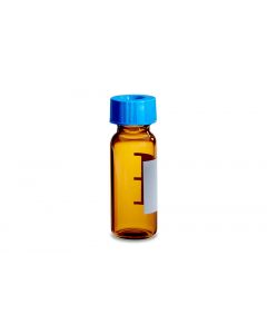 Waters LCMS Certified Amber Glass 12 x 32 mm Screw Neck Vial, with