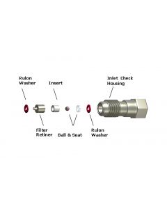 Waters Check Valve, Inlet;