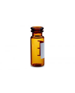 Waters Amber Glass 12 x 32 mm Snap Neck Vial, 2 mL Volume, 100 /pk;