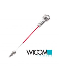 WICOM needle seat/capillary 0.12mm ID, 0.8mm OD, 600bar Replaces G1367-87012 for...