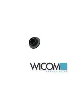 WICOM Black piston seal for Waters model M6000, M501 M510/590, 515, 1525, M600 w...