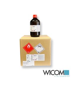Methanol, LC-MS Chromasolv manufacturer: Honeywell Box with 4 bottels á 2,5l