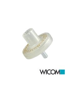 WICOM PERFECT-FLOW(r) Spritzenvorsatzfilter, PVDF 13mm 0,45µm, mit Minitip-Ausga...