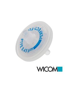 WICOM PERFECT-FLOW(r) Spritzenvorsatzfilter, PTFE Membrane 0.45µm, 25mm