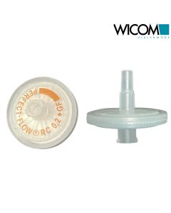 WICOM syringe filters 25mm, 0.2µm regenerated Cellulose with glass fiber pre fil...