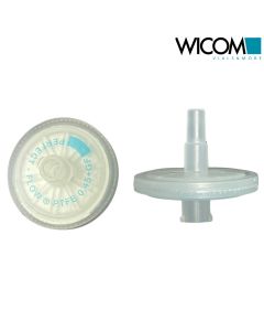 WICOM syringe filter 25mm 0.45µm PTFE with GF (glass fiber) pre filter, autoclav...