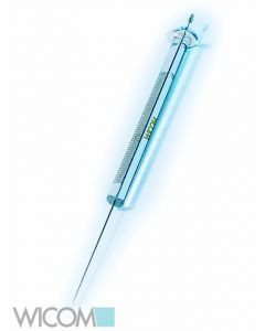 WICOM 10ul syringe, fixed needle, 26s, 42mm, conical tip, fits for Agilent GC au...