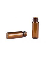 WICOM 4 ml screw top vials amber 15x45mm pack of 100