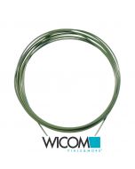 WICOM PEEK capillary, 3m, 1/16 in x 0.075mm ID, green striped