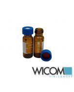 WICOM Combination pack 9mm Kurgewindevials, 2ml, brown with screw caps blue with...